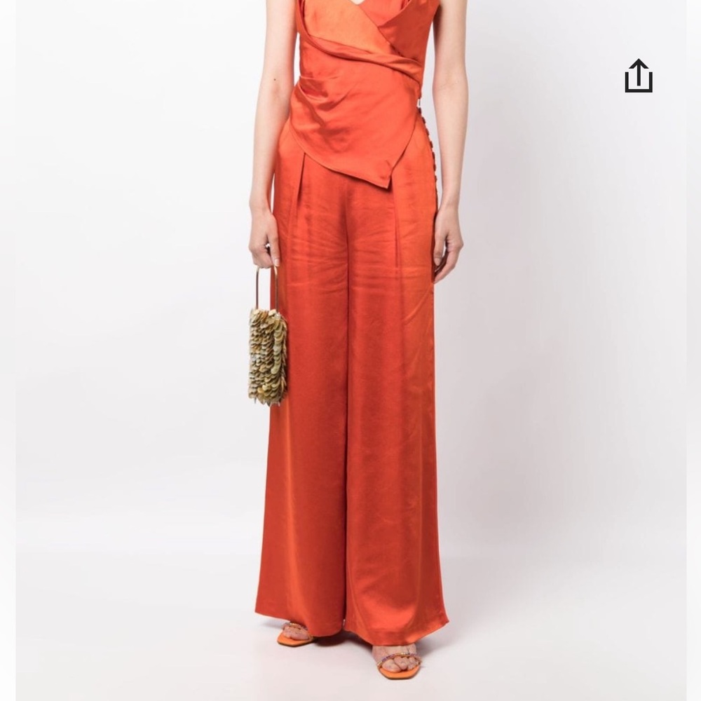 Cult Gaia Valencia palazzo pant sz 6 - Picture 6 of 9